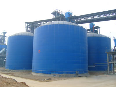 泰兴水泥钢板库改造