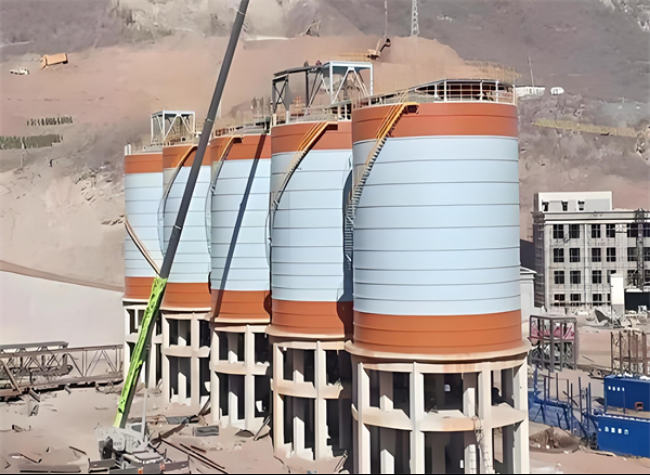 泰兴高架钢板仓